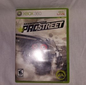 Need for speed prostreet XBOX 360 game